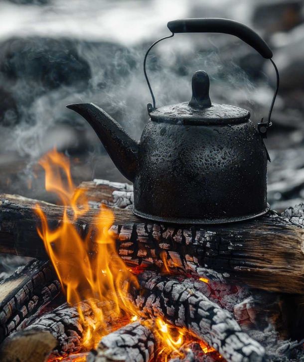 Offenes Feuer als Ort für Begegnung und innere Klärung